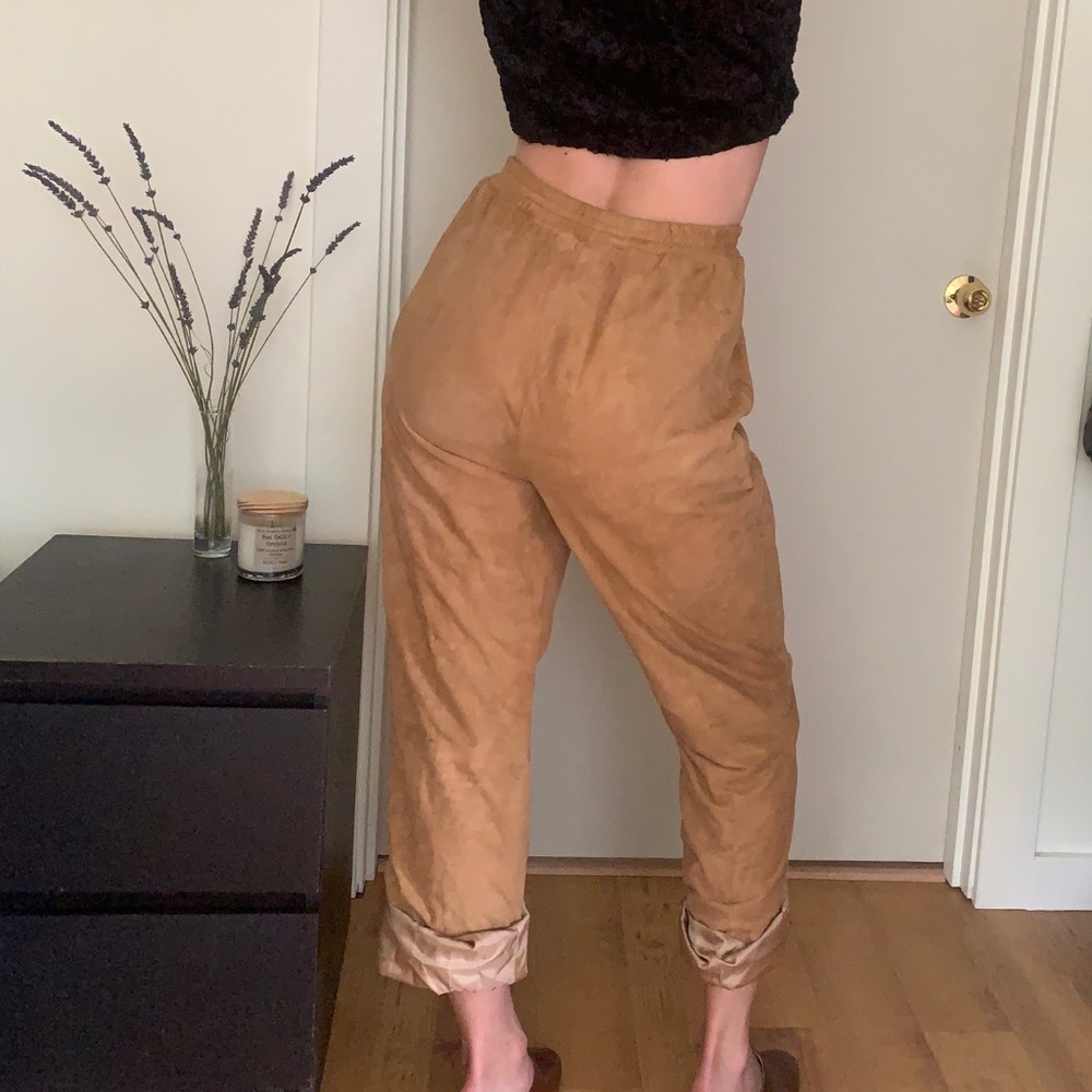 Vintage suede? leather pants